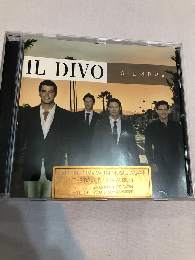 IL Divo CD. Siempre.