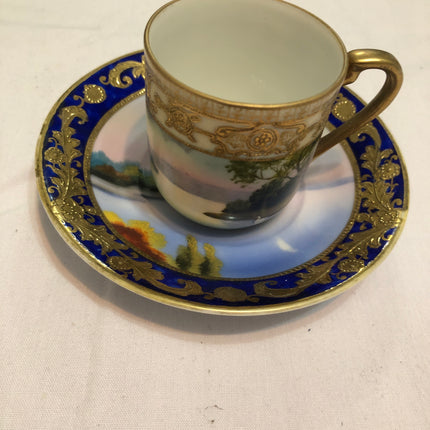 Noritake Cup & Saucer.