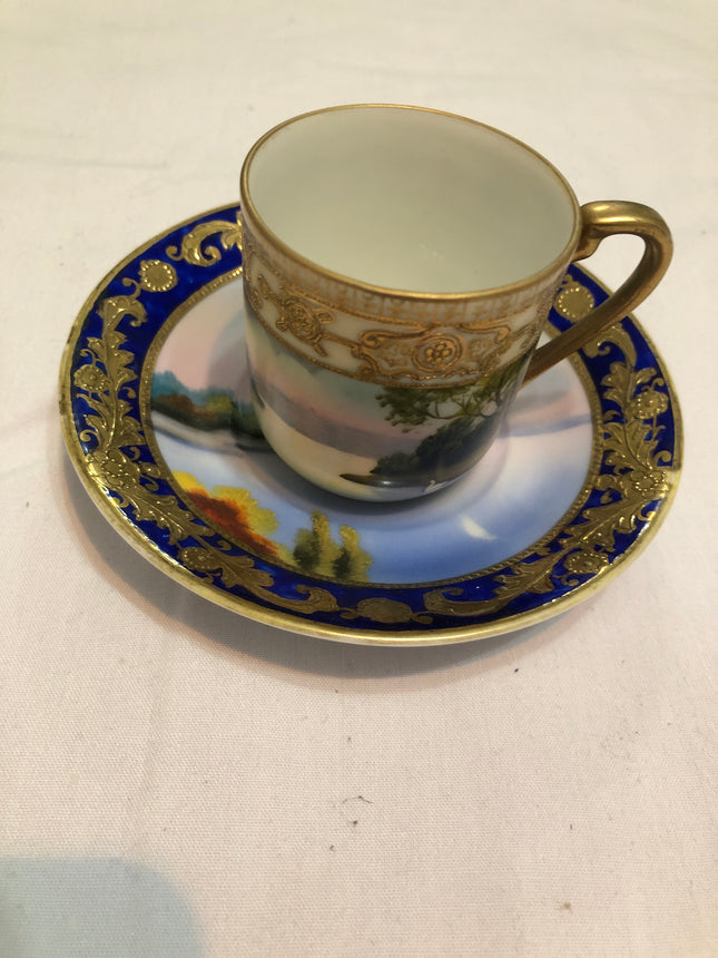 Noritake Cup & Saucer.