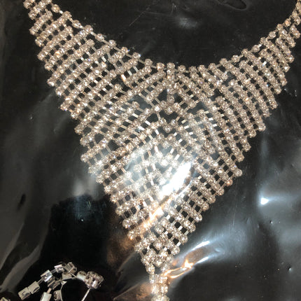 Modern Ladies Neclace & Earrings.