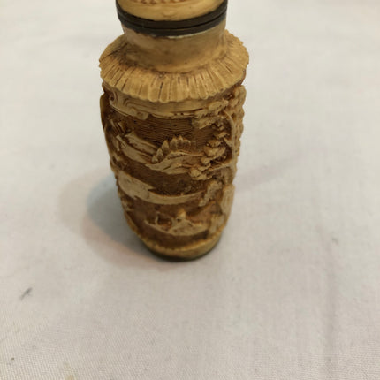 Oriental Sculpted Snuff/Scent Bottle.