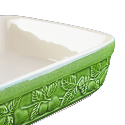 Anaya Oven To Tableware Large Rectangular Roasting Dish Chateaux Green