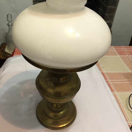 Vintage Duplex Oil Lamp.
