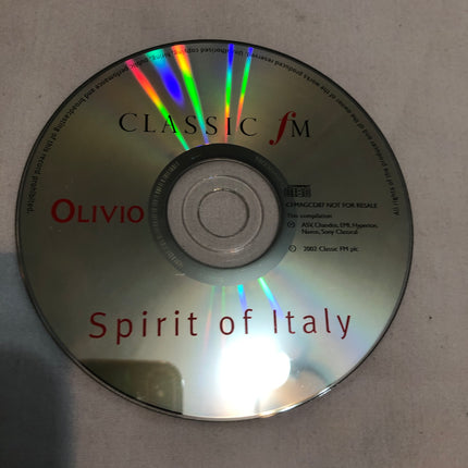 Spirit Of Italy Classic FM CD.