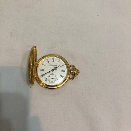 Jean Pierre Gold Plated Pocket Watch.