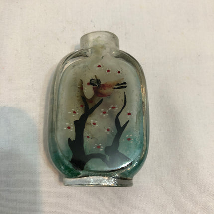 Inside Painted Oriental Snuff/Scent Bottle.