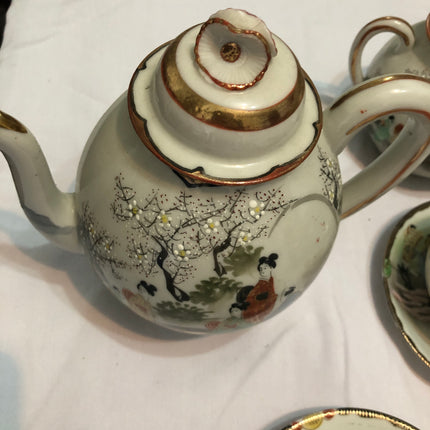 Antique Japanese Tea Service.