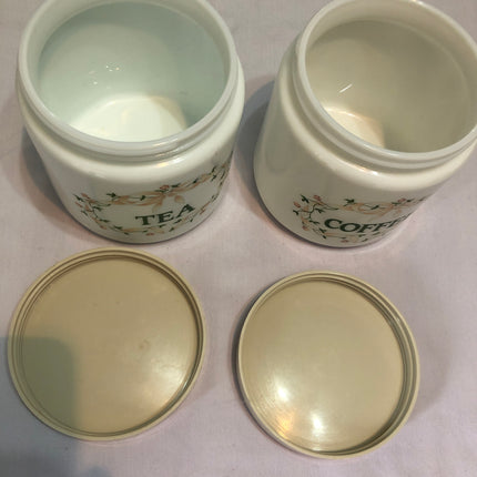 Johnson Bros Eternal Beau Coffee & Tea Containers.