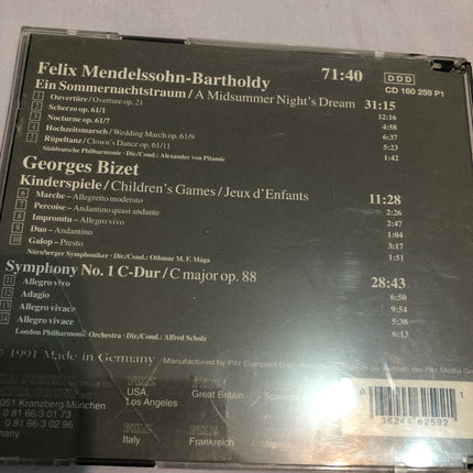 Mendelssohn & Bizet CD.