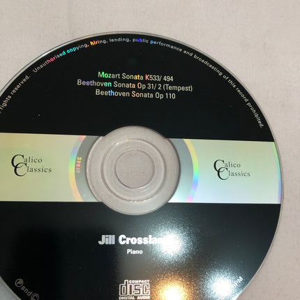Jill Crossland Plays Mozart & Beethoven.