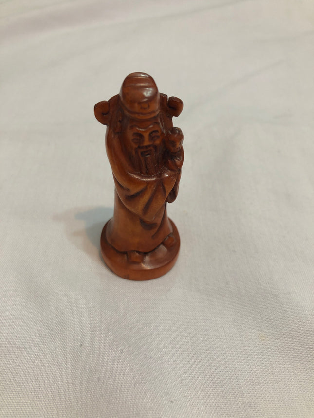 Vintage Carved Japanese Boxwood Netsuke.
