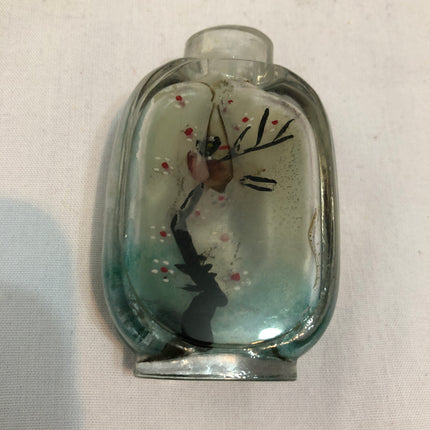 Inside Painted Oriental Snuff/Scent Bottle.