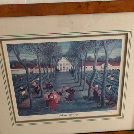 Limited Edition Margaret Loxton Print (Chateau Margaux)