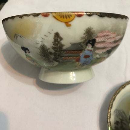 Antique Japanese Tea Service.