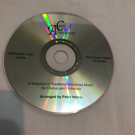 Carols By Arrangement CD.