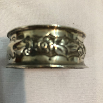 Silver Hallmarked Napkin Ring.