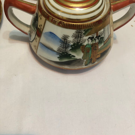 Soho China Hand Painted Japanese Tea Service