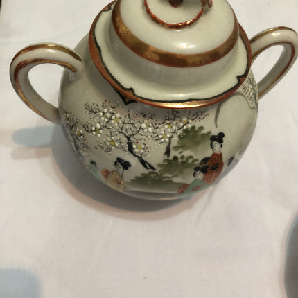Antique Japanese Tea Service.