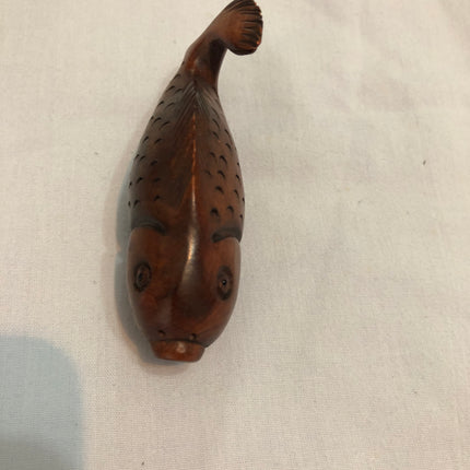 Vintage Carved Japanese Boxwood Netsuke.