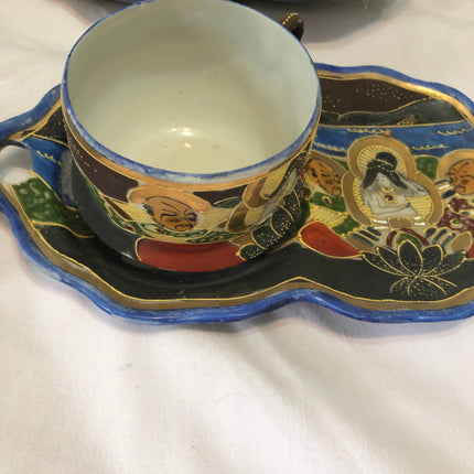 Antique Japanese Tea Service.