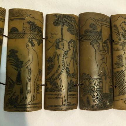 Shunga Erotic Art Panels.