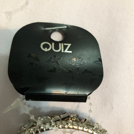 Ladies Quiz Modern Sparkling Bracelet.