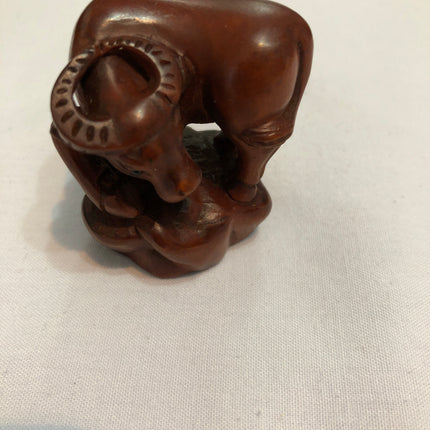 Japanese Boxwood Netsuke