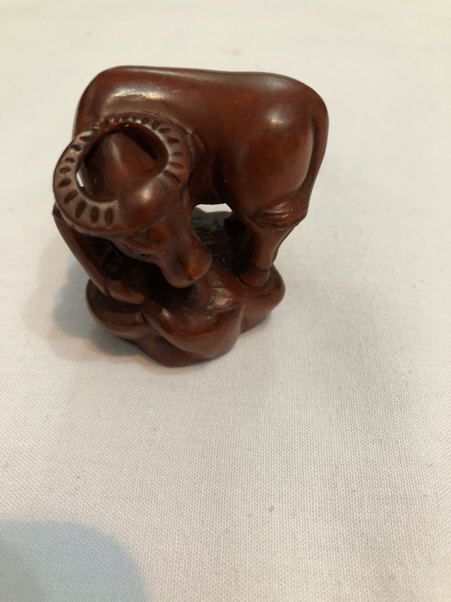 Japanese Boxwood Netsuke