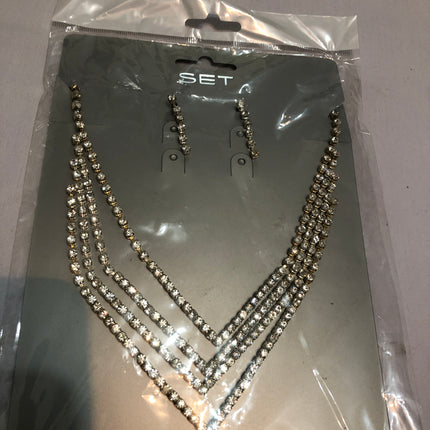 Modern Ladies Necklace & Earring Set