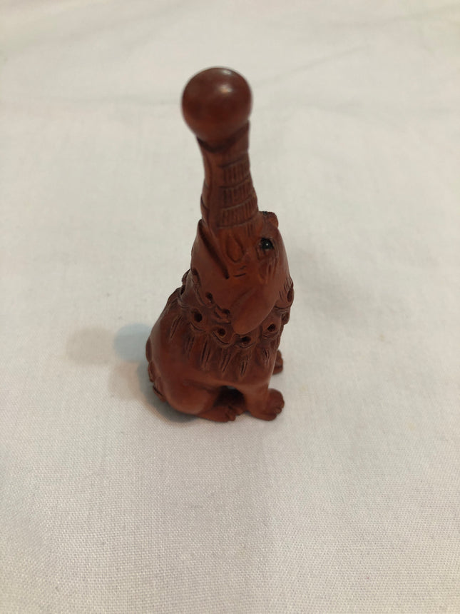 Vintage Carved Japanese Boxwood Netsuke.