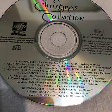 A Christmas Collection CD.