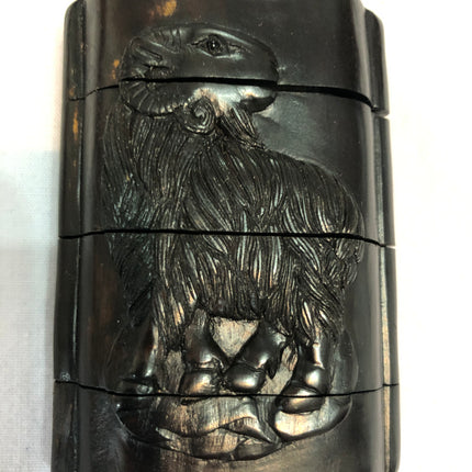 Vintage Japanese Inro With Netsuke.