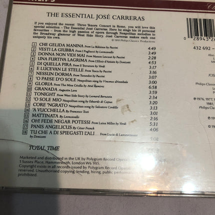 The Essential Jose Carreras.
