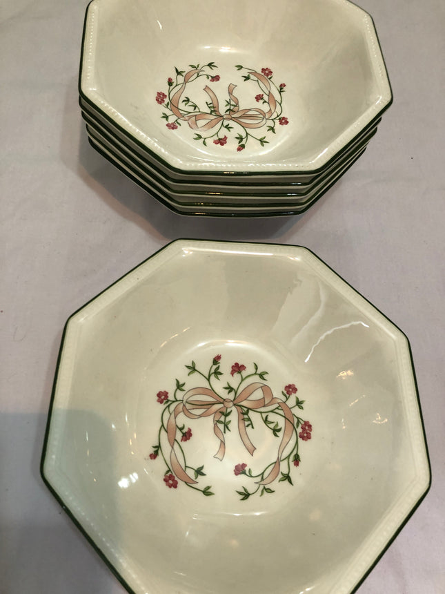 Johnson Bros Eternal Beau Desert Dishes.