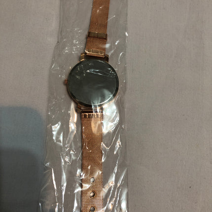 Brand New Gold Coloured Geneva Wristwatch.