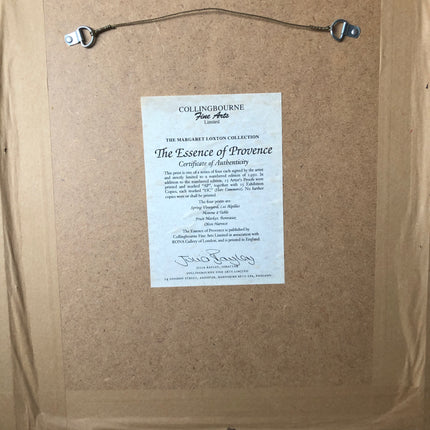 Limited Edition Margaret Loxton Print (Spring Vineyard, Les Alpilles)