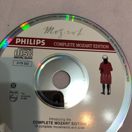 The Complete Mozart Edition Highlights CD.