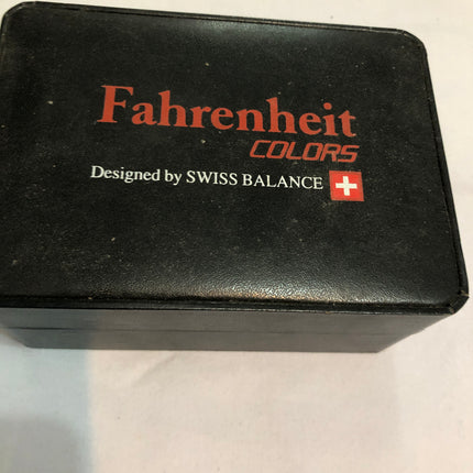 Fahrenheit Gents Wristwatch In Original Box.