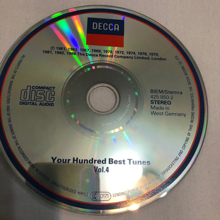 Your Hundred Best Tunes CD. Vol 4
