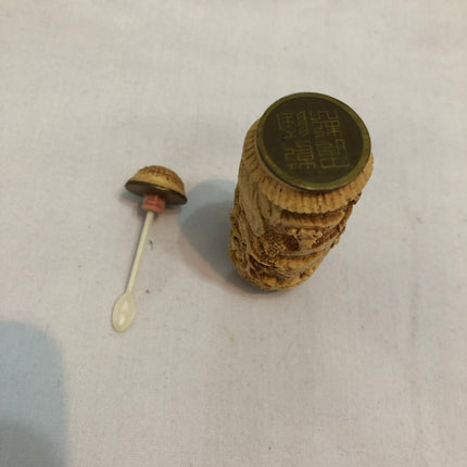 Oriental Sculpted Snuff/Scent Bottle.