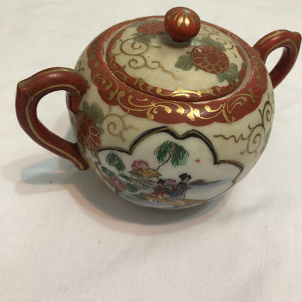 Japanese Satsuma Tea Set.