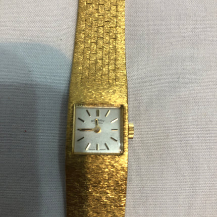 Vintage Ladies Gold Tone Rotary Wristwatch.
