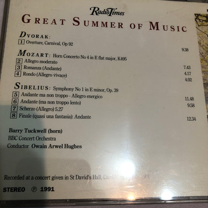 Great Summer Of Music CD.