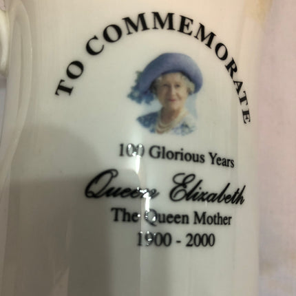 Queen Elizabeth The Queen Mother 100th Birthday Commemorative Cup.