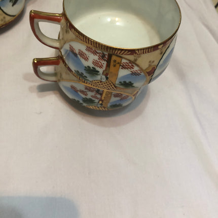 Soho China Hand Painted Japanese Tea Service