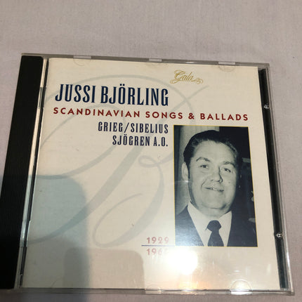 Gala Label. Jussi Bjorling Scandinavian Songs & Ballads.