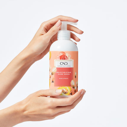 CND™ Scentsations™ Rose & Peach Wash 390ml