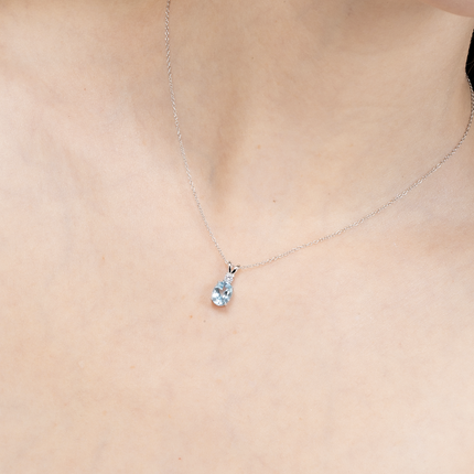 Essential Blue Topaz Jewellery Set in Sterling Silver