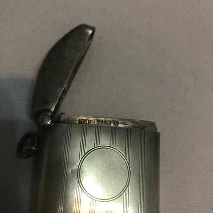 Antique Silver Vesta Case.