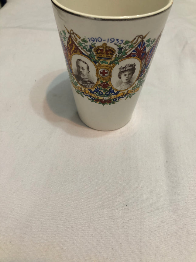 King George V and Queen Mary Silver Jubilee Commemorative Cup.
